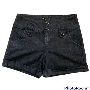 Maurices Dark Wash Jean Shorts